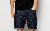G Star Denim Shorts Attacc Low Straight Medium Aged til 950 kr på asos.com